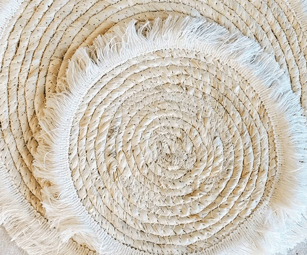 Geflochtener Untersetzer Boho Style (2er-Set)